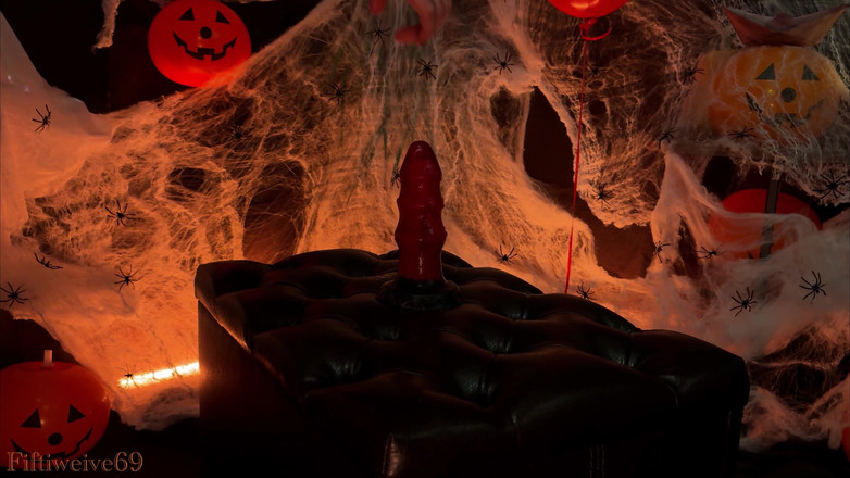 Fiftiweive69: Joyeux Trou De Baise Anal Pour Halloween 2025