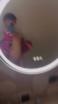 Femboy in Coffee Shop Public Bathroom