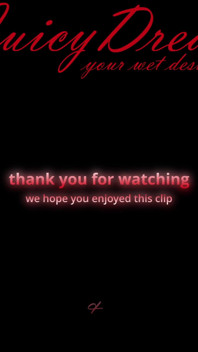 The Cum Runs Out of My Pussy