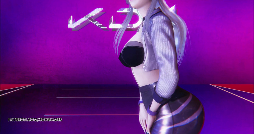 3D-Hentai Games: KDA - Więcej striptiz Ahri Akali Evelynn Kaisa Kda Seraphine na...