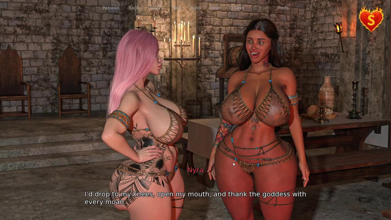 Gaming vision: Island of Desire - nieuwe versie 0.01 gameplay met seksgevoel deel 2