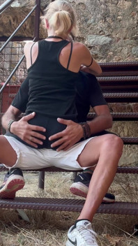 Accidentale Porno All'aperto - Sborriamo Molto Velocemente Allo Stesso Tempo, Sesso Rischioso Fatto In Casa