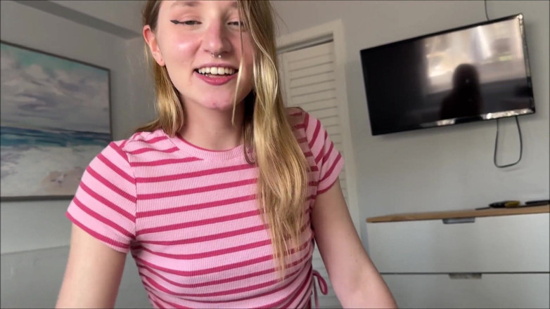Alex Adams: Teen Stepdaughter Wants to Try Anal - Abbie Sykes - Anal Therapy