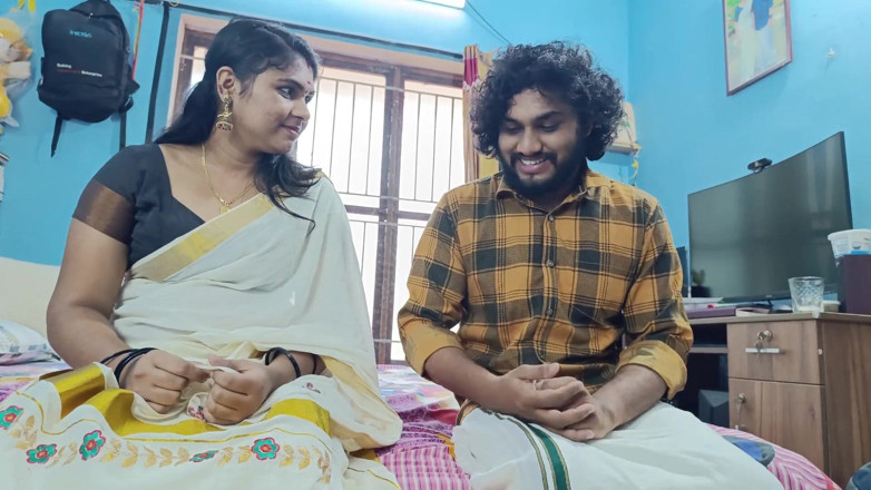 Vaigavarun45: Mallu Couple First Night Video, First Night Sex, Kerala Saree...