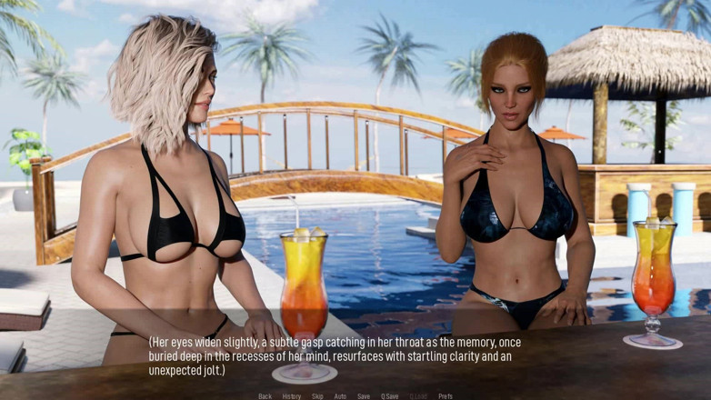 Dirty GamesXxX: Keseruan bersama: istri hot ini topless di pantai - episode 2