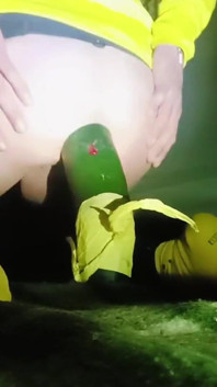He Almost Managed to Get His Hand in Her Sweet Ass