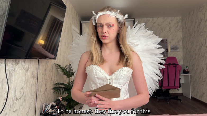 Arisha Mills: 丘比特来接走我的心，却弄湿了两边的精液