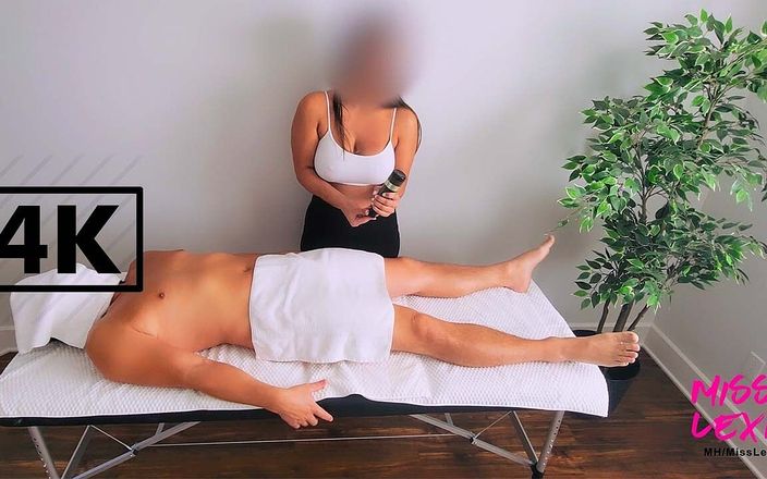 Lexis Star: Ateşli latin orta yaşlı seksi kadın masaj yapıyor