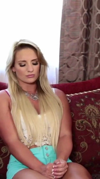 Blonde Caught Smoking While Housesitting Has to Eat Owners Pussy to Make up
