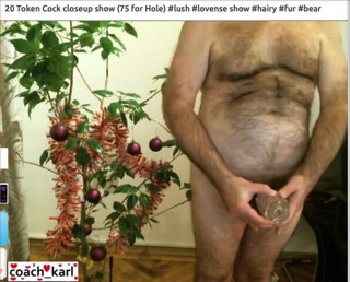 Coach Karl dude lodge: Coach Karl's festive cum show - NO AUDIO