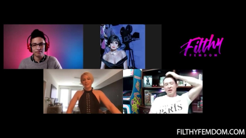 FilthyFemdom: Livestream met Pierce Paris met Helena Locke Pierce Paris
