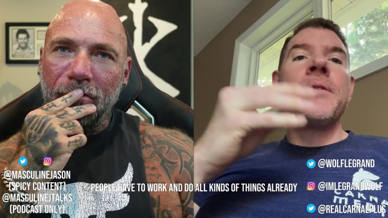 Raw and Uncensored with Masculine Jason: Porn Star Confessions - Legrand Wolf Part 2 (episode 175)