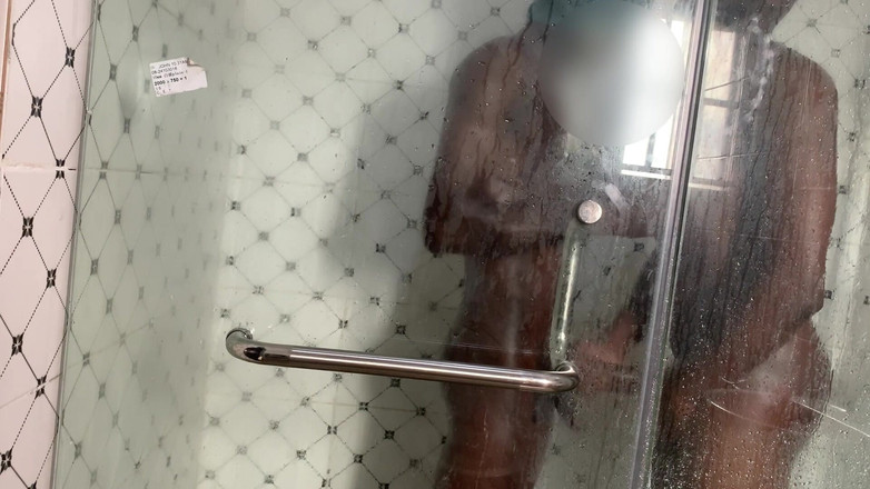 Dickass3x: Mein schleimiger, fitter ebenholz-typ hat seine vollbusige so hart vom...