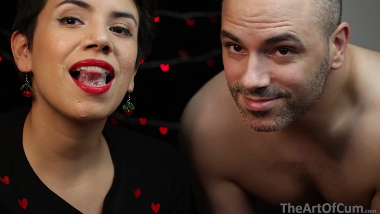 TheArtOfCum: Cumpilatie #4! 10 cumshots! 20 minuten: Mondvols! Gezichtsbehandelingen! Sperma eten uit een lepel!...