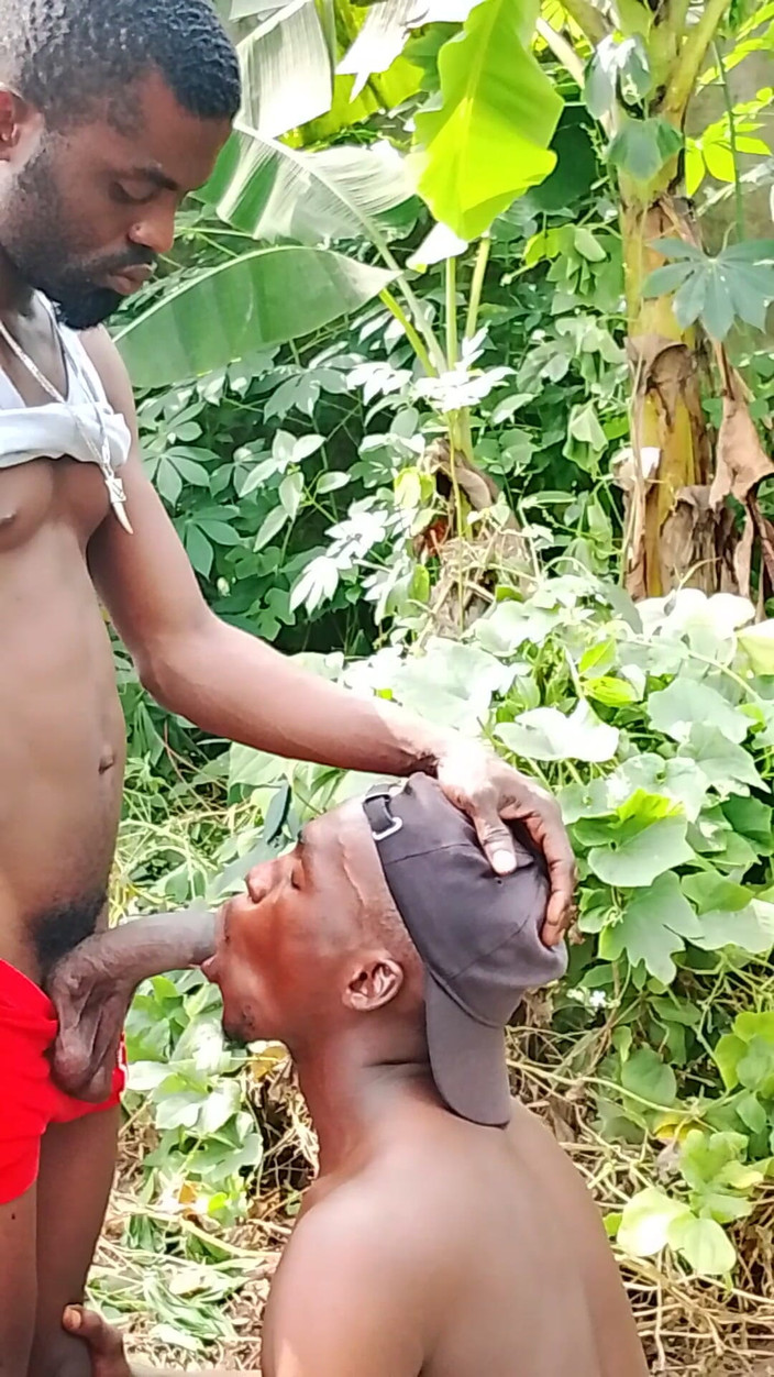 Africans men: Si pengisap kontol besar