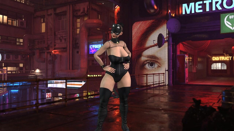 Mature Catfights and Sexfights: Bat Babe Vs Cat Lady