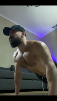 Pumping My Huge Pecs
