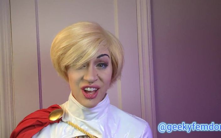 Geeky Femdom: Powegirl's Tits Mind Controls Simps