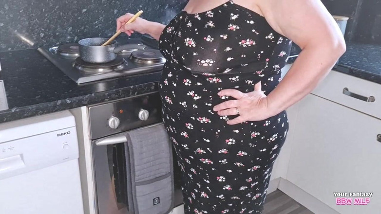 BBW_Wife: Collant zia trans (collant trasparente fatto in casa trasparente culo figa...