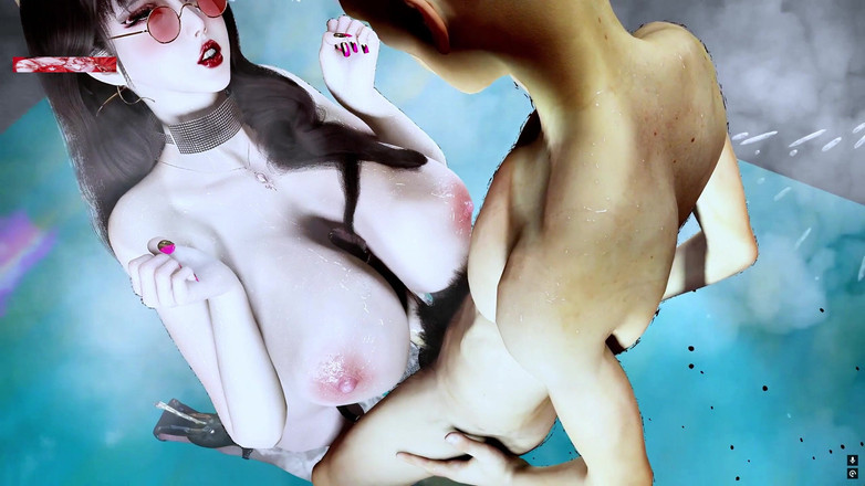 Soiyu Hentai: Pixel Priestess z Zakazanym Urokiem - Hentai Animacja 3D