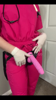 Stethoscope Exam and Strap-on Peggingyou're Here for Your Physical Exam