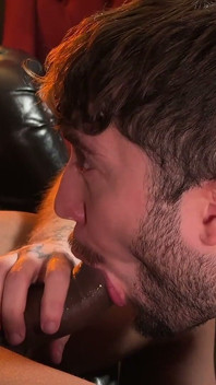 Hot Latino Guy Filled the Photographer's Tight Little Ass with Cum