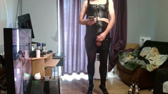 Maninboots: Maninboots cumming z pulsującą zabawką analną