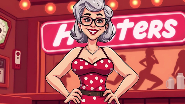 AI Porn: Hooters Cartoon Art