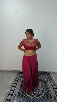 Sari-mädchen Pooja