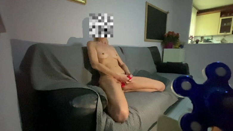 Nofaceblonde: I Masturbate Quietly and Get an Orgasm While I Am...