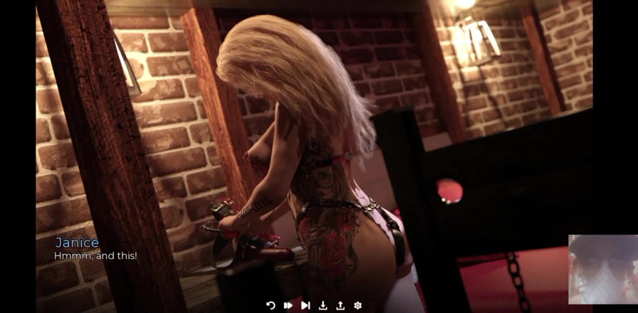 Dark Sam: เจ้านายสาวมัดฉันและเย็ดฉัน bdsm และถูกมัด