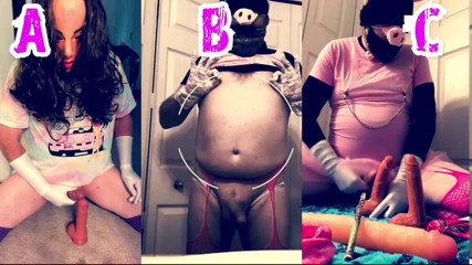 Kinky horny gay bois: Sissy gay game 1 which one makes you cum harder a...