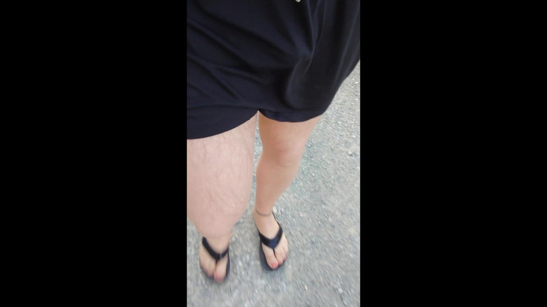 Carmen_Nylonjunge: Walk to the Canal in Tights