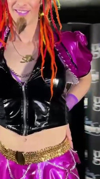 Tampil luar biasa di pvc di uk Fetish Awards