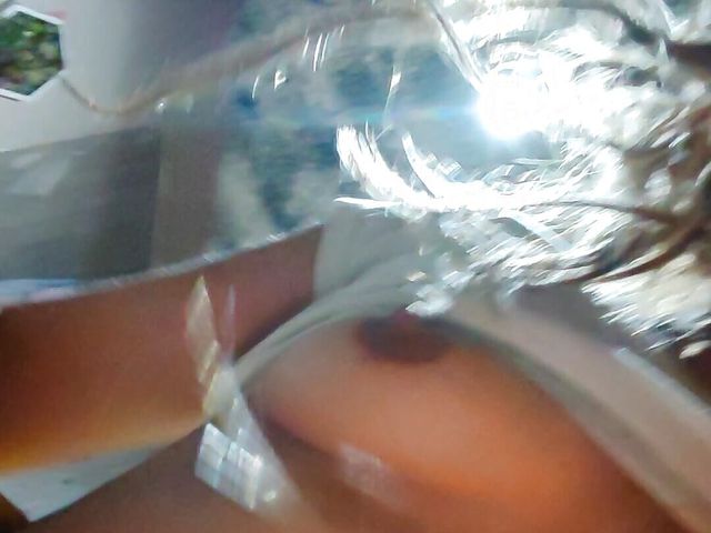 Dissatisfied wife masturbates with pillow (Lusi)