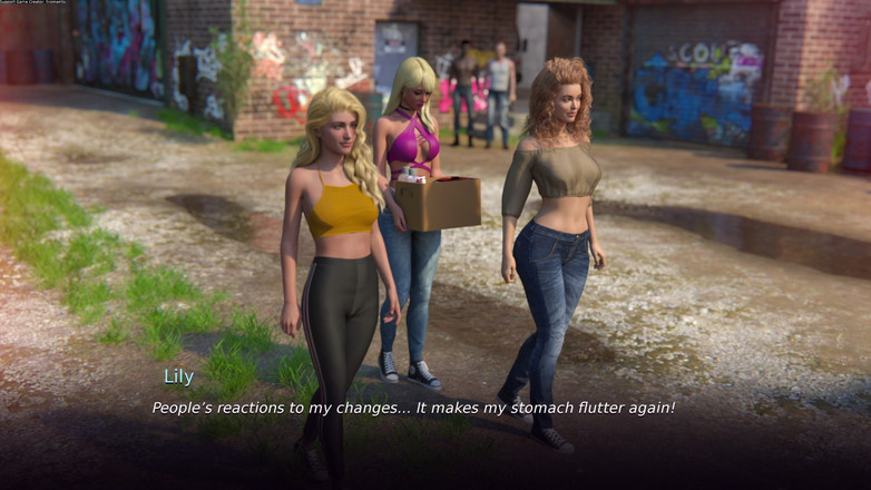 Porngame201: Puta del pueblo, transformación , actualización 13