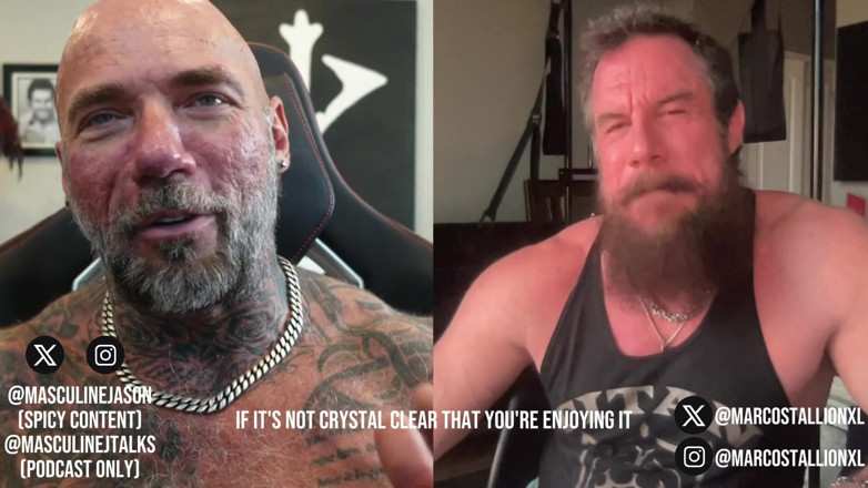 Raw and Uncensored with Masculine Jason: Porn Star Confessions - Marco Stallion Episode 219