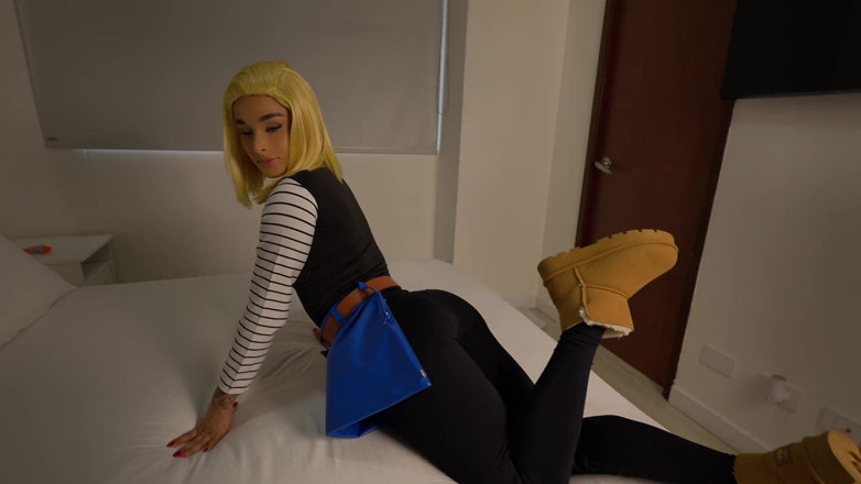 Abella olsen1: Android 18 Dbz Loves to Fuck and Swallow Cum! POV