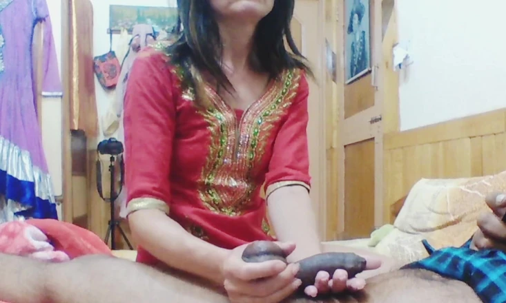 Bolly Karma: Wifes Beautiful Hands on Cock