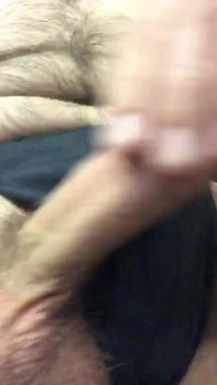 Playing with athletic cup & cock JO