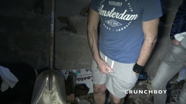 Kinky Bareback Boys: Brandon dikongkek tanpa kondom oleh Guillaume Wayne yang nakal
