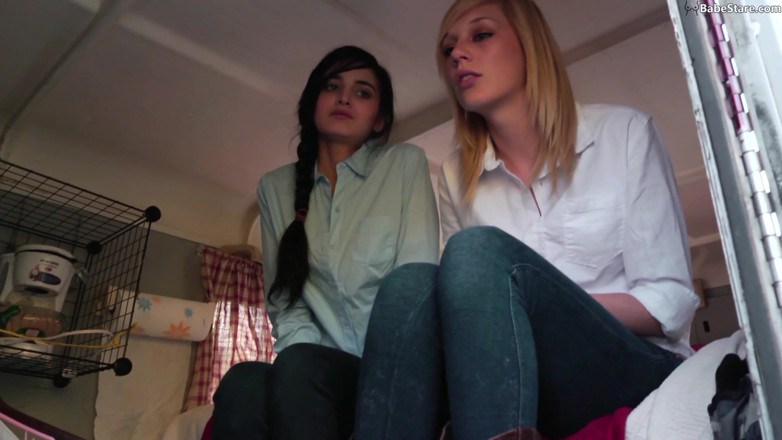 Babe Stare: Fresh-faced teens get real naughty in the bedroom