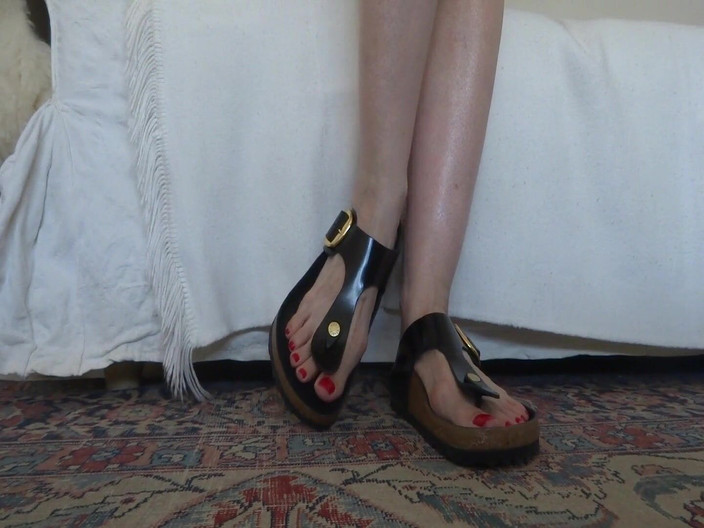 Lady Victoria Valente: Шоу с извивчиванием в туфлях и ногах