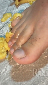 Pies peludos y banana smash