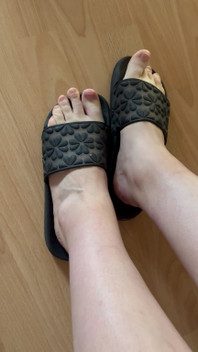 Feet in Flip-flops