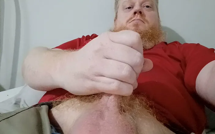 Johnny Red: Stroking My Big Ginger Cock