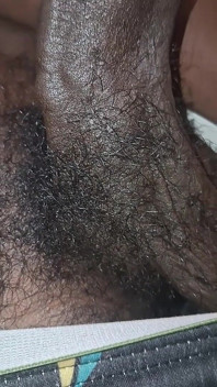Up Close & Personal Huge Balls Massive Black Uncut Dick