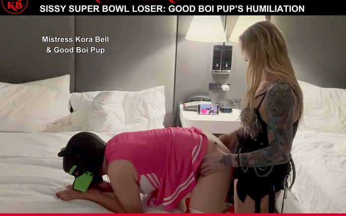 Kora Bell: Sissy Super Bowl Loser: Humilhação do filhote de bom boi