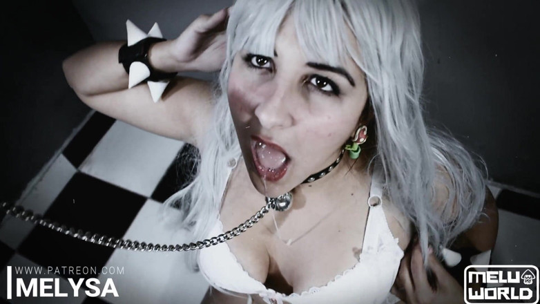 melu_world: Booette خجولة لكنها تريد أن تعطي مص زب شبحي من وجهة النظر - Meluworld
