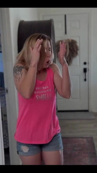 Caught Gooning to My Stepaunt